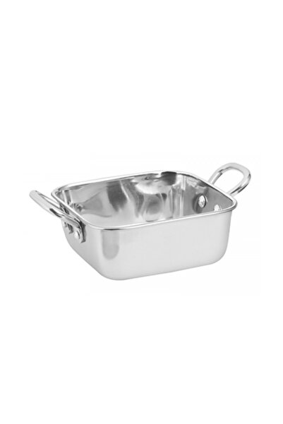 Culinaro Square stainless steel roaster tray 11.5x4.75cm 400ml