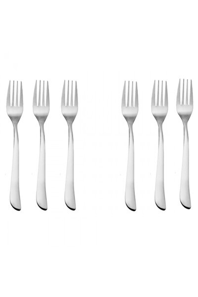 Culinaro Set 6 furculite principale ROSE 1,8mm, inox