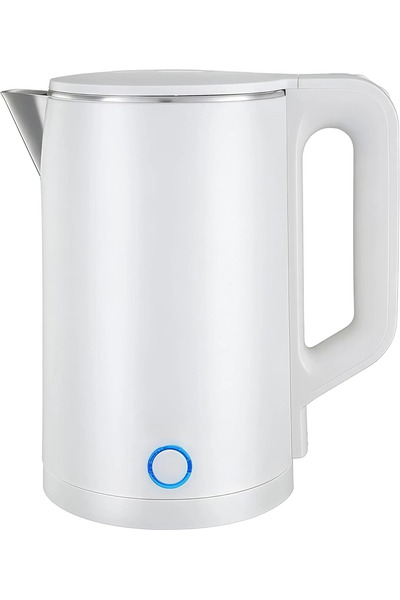 Generic Cordless Electric Kettle 1.8L Stainless Steel 1500W Fast Boil 360° Ro...