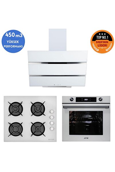 Eminçelik ve AFM TECH Markalı /Plus Dijital Turbolu Ankastre Set (12 226 + FM...