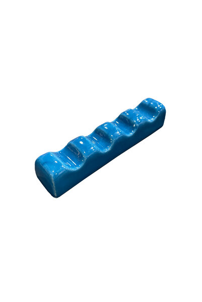 VERA SANAT Ceramic Brush Holder Blue Set of 4