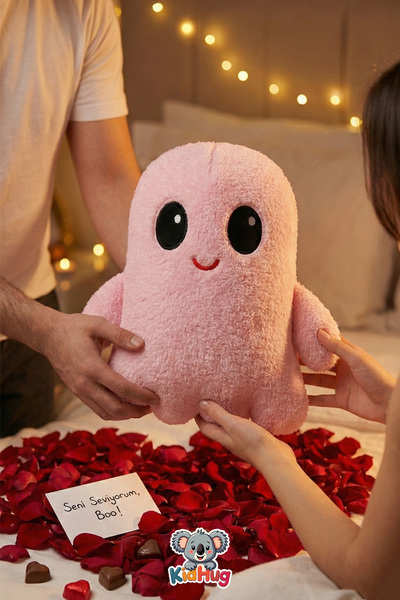 KidHug Pembe / Beyaz / Sarı Hayalet Yastık Sevgiliye Hediye / Uyku Arkadaşı /...