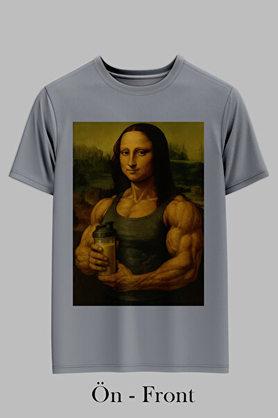 OXVİN Buff Lisa - Obična majica sa printom