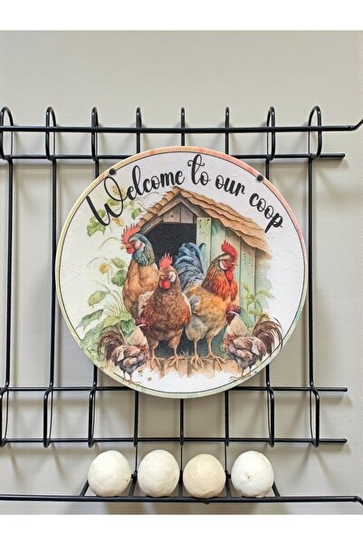 unique florya Διακοσμητικό τοίχου κουζίνας με θέμα το κόκορα και το κοτόπουλο...