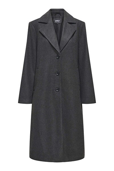 ONLY Σκούρο Γκρι Μελανζέ Γυναικείο / Κοριτσίστικο ONLLISA LIFE oversized COAT...