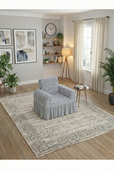 kutlale Jacquard Single Person Ottoman Pattern Armchair, Sofa, Sofa Bed Cover...