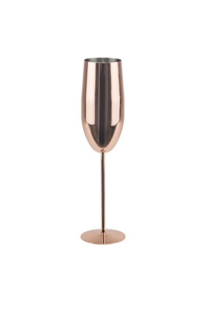 Culinaro Cooper gold champagne glass 300ml 6xh25cm