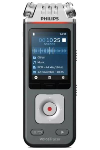 Philips DVT8115 VoiceTracer 8GB, înregistrare la 360°, card microSDHC de până...
