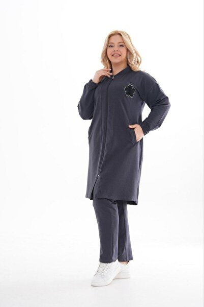 WestBound Жіночий спортивний костюм великого розміру Battal Boy FÜME