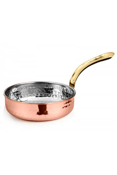 Culinaro Mini embossed stainless steel pan with copper coating 13.5x3.75cm 400ml