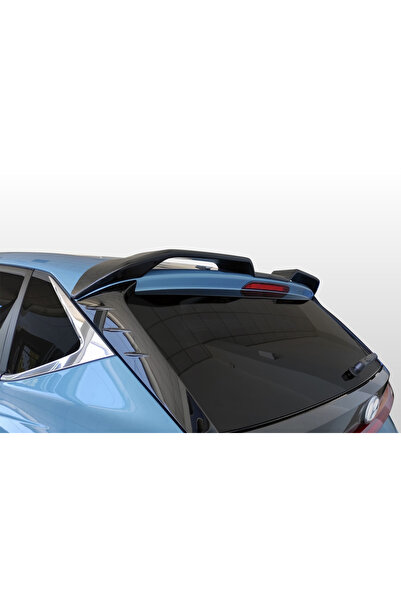 TMZ Garage Hyundai i20 2020+ Oettinger yarasa Arka Spoiler Bagaj Üstü Piano Black Parlak Siyah