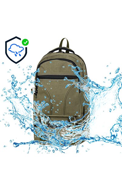 barberri Canvas Fabric Reinforced Punterez Stitching Fully Lined Mountaineeri...