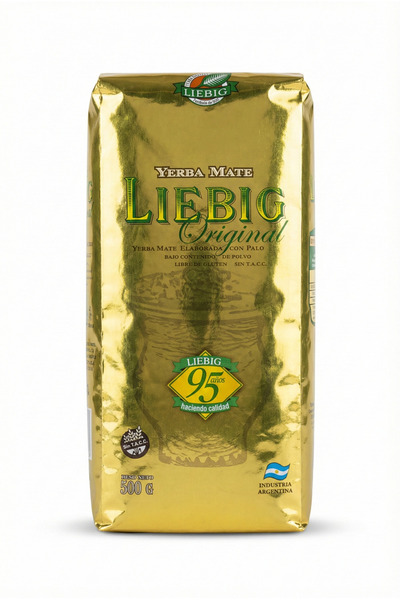 LIEBIG Original Premium Yerba Mate - Low Dust & With Stems - 500g