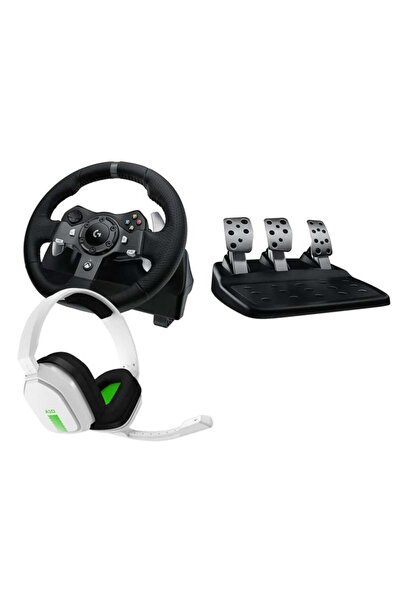 Other Volan LOGITECH G920 Negru + Căști A10 Albe