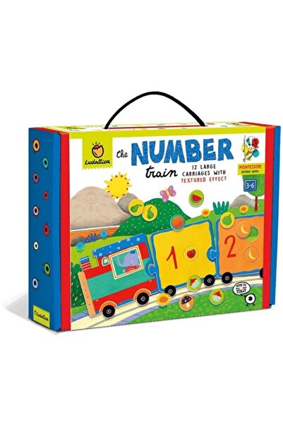 Scribant Joc Montessori Trenuletul numerelor, 3-6 ani, Luda