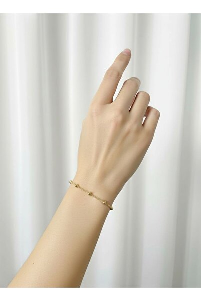 kuyumcu nurettin 2.30 gr (GRAM) 7 Dorika Toplu Bileklik Künye 14 Ayar Altın