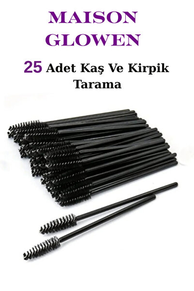 MAISON GLOWEN 25 Adet Kaş Ve Kirpik Tarama Sabitleme Şekillendirme Kıvırma Fı...