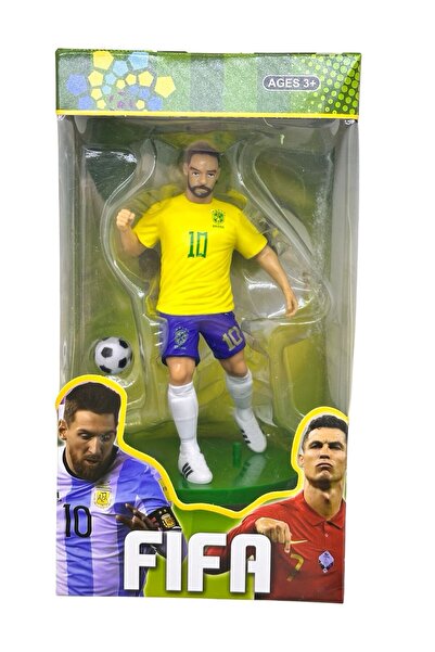 JPT Figurină Neymar Junior Brazilia Fotbal, 16 cm