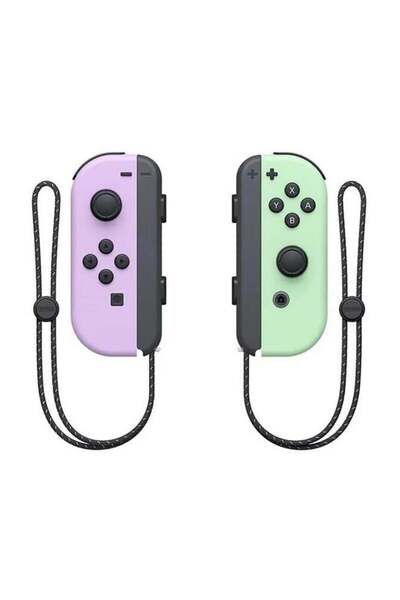Nintendo Controler Switch Joy-Con Pair Pattern Pastel Mov/Verde