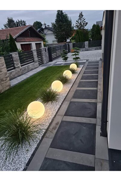 MAYPLASTİK LED IŞIKLI SOLAR KÜRE 20 cm