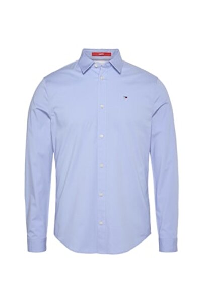Tommy Jeans Slim Fit Shirt, Lavender Blue