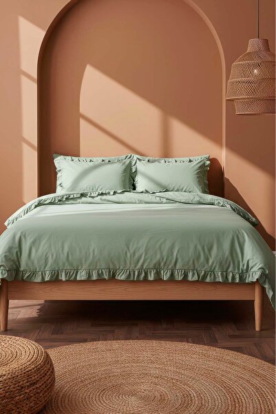 Rivaİstanbul Set de lenjerie de pat Milagros Pampas pentru bumbac 100% persoa...