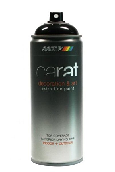 Motip Carat Ral9005 Siyah Mat Sprey Boya 400ml