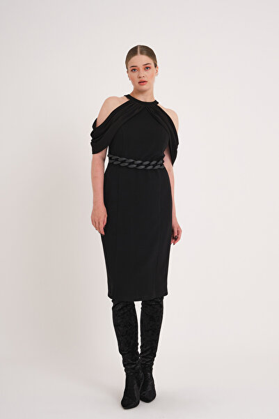 VERDA Вечерна рокля с верижки Grogren