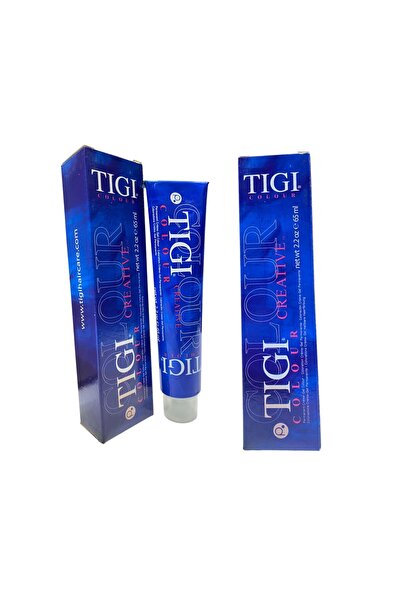 Tigi , Colour Creative, Vopsea de păr permanentă, 5/7 Șaten deschis cenușiu, ...