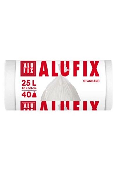 alufix Standard cleaning bags, 25L, 45x50cm, 40pcs/roll,
