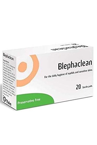 Blephaclean 20 ضمادة معقمة، خالية من المواد الحافظة
