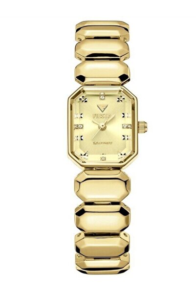 Fiesta F24101L Steel Band,Sapphire Scratch Resistant,5 Atm Women's Wristwatch