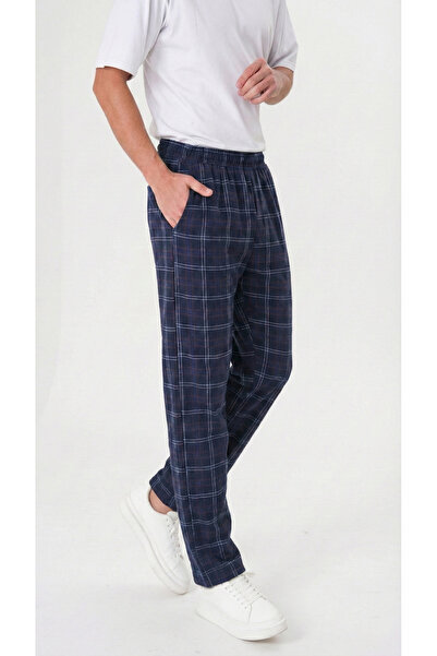 Pijamasoft Cotton Pocket Plaid Printed Elastic Waist Stylish and Comfortable ...