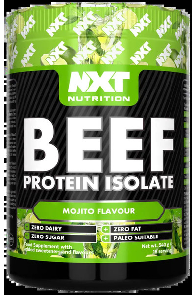 NXT Nutrition نكست نيوتريشن - بيف بروتين ايزوليت – 450 جرام – موهيتو