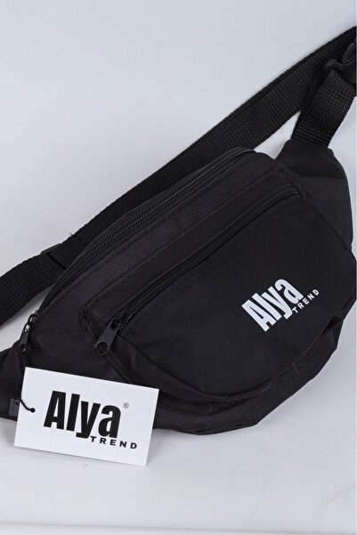 twentyone Black Sports Unisex Waist Bag Adjustable