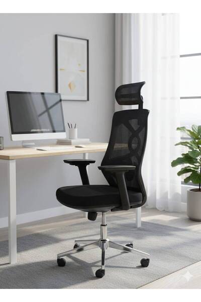 Generic كرسي زينيث برو - كرسي شبكي مريح للغاية بتصميم هندسي