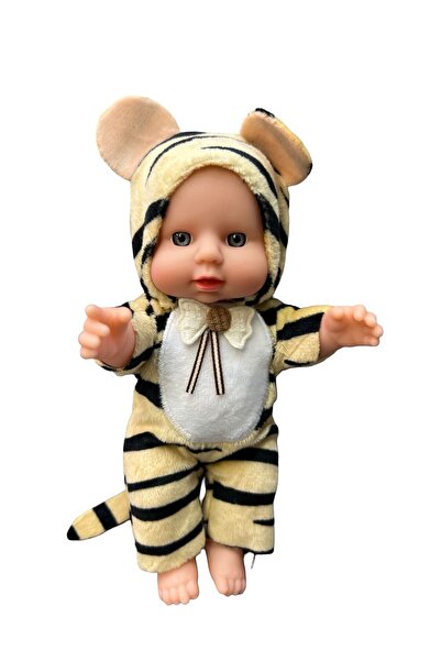 JPT Păpușă Tiger Baby Jucărie din plastic și cauciuc 17 cm