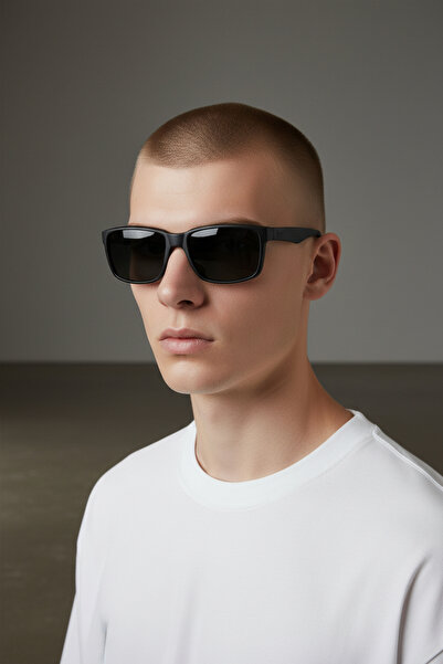 De Valentini Classic Model Men's Bone Sunglasses