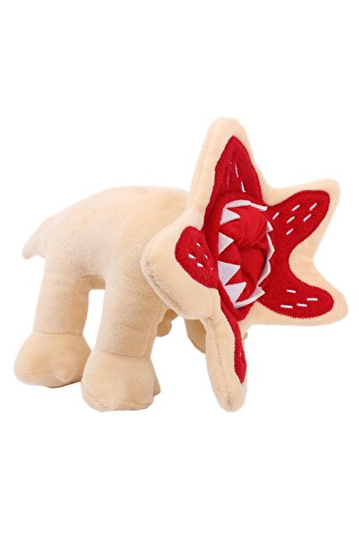 JPT Piranha de pluș Demogorgon - 20 cm Alb/Roșu