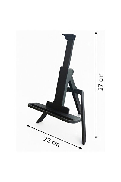 Artzone Masaüstü Şövale 22x27cm (Siyah)