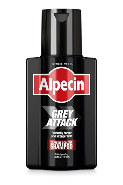 ALPECİN Grey Attack Caffeine & Colour Shampoo 200 ml