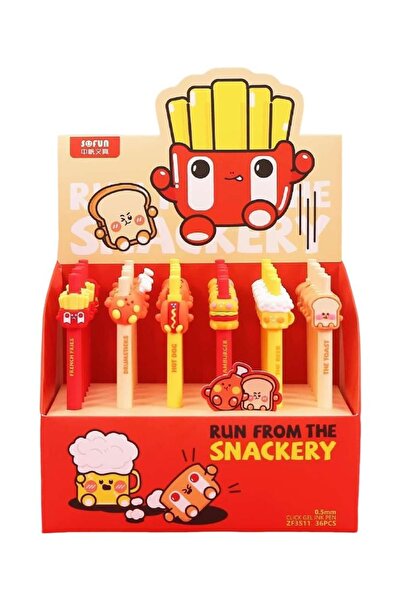 Miniso Pişirme Serisi Yiyecek Figürlü Tükenmez Kalem