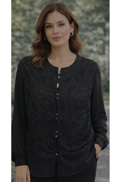 Serpil Exclusive STONE EMBROIDERED SHIRT