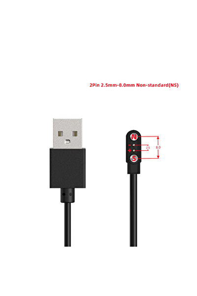 Microcase 2 Pin 2.5mm Pin Aralığı 8mm Mıknatıs Mesafe Akıllı Saatler için Man...