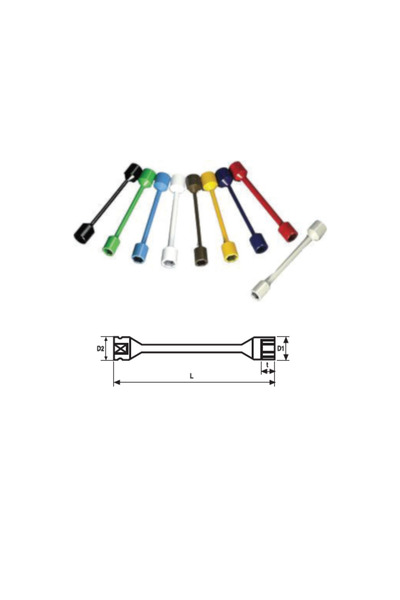 Özat Κεφαλή ροπής 1/2'' 6 πλευρών 21 mm