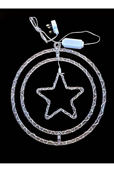 Toybox LED Glitter 3D Hanging Star Festive Room, Bedroom, Indoor, Outdoor Ram...