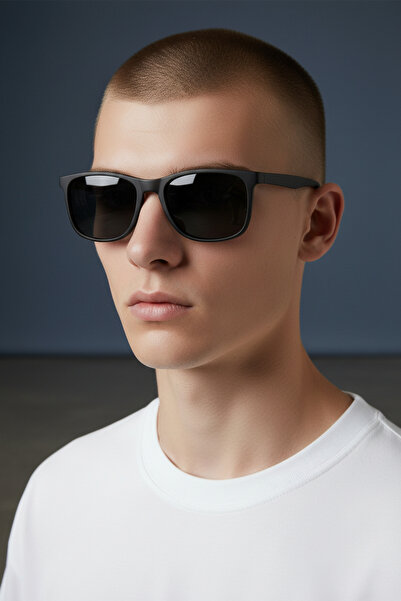 De Valentini Black Bone Men's Sunglasses