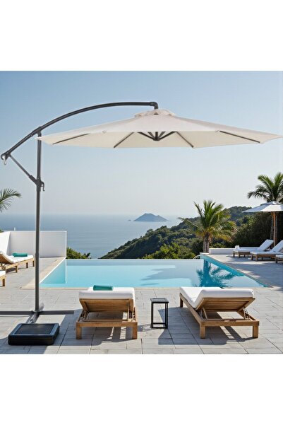 kapella LÜKS BAHÇE ŞEMSİYESİ VERANDA ŞEMSİYESİ UV KORUMALI AÇIK ALAN ŞEMSİYES...