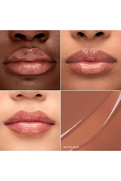 SEPHORA Sephora Outregas Plump Effect XXL Nude 02 Lip Gloss