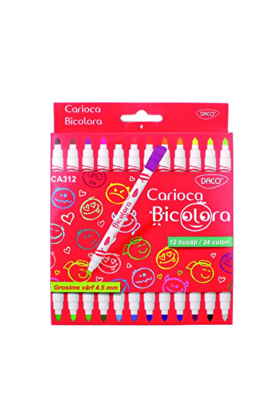 daço CARIOCA 12 COLORS TWO-COLOURED DACO CA 312